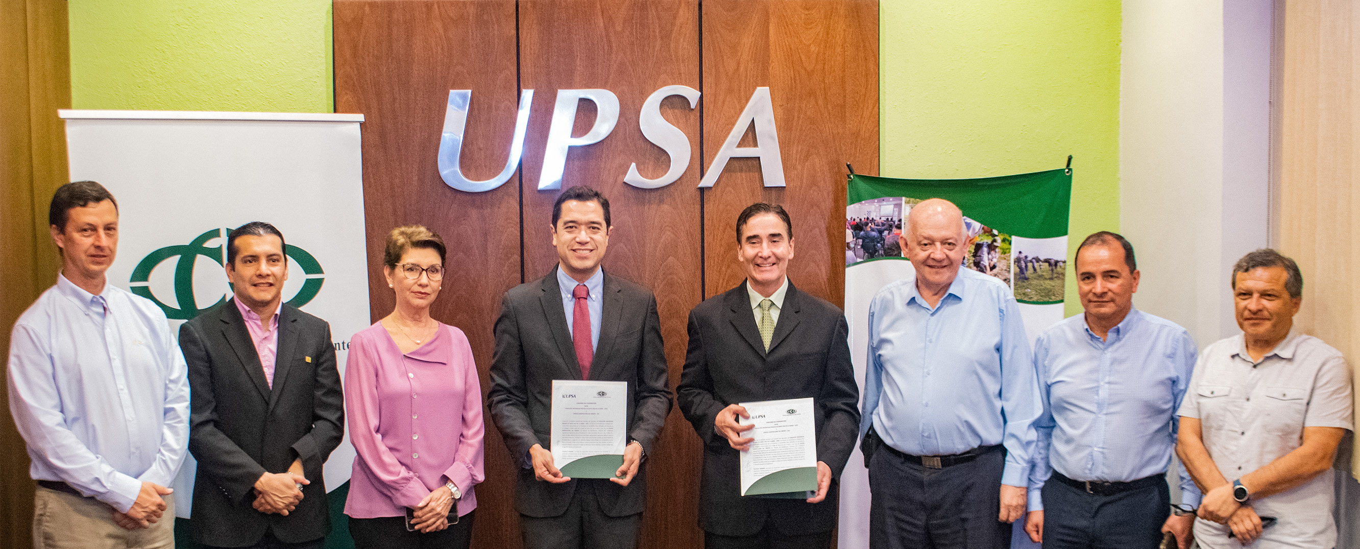 Convenio UPSA - CAO de cooperación institucional  